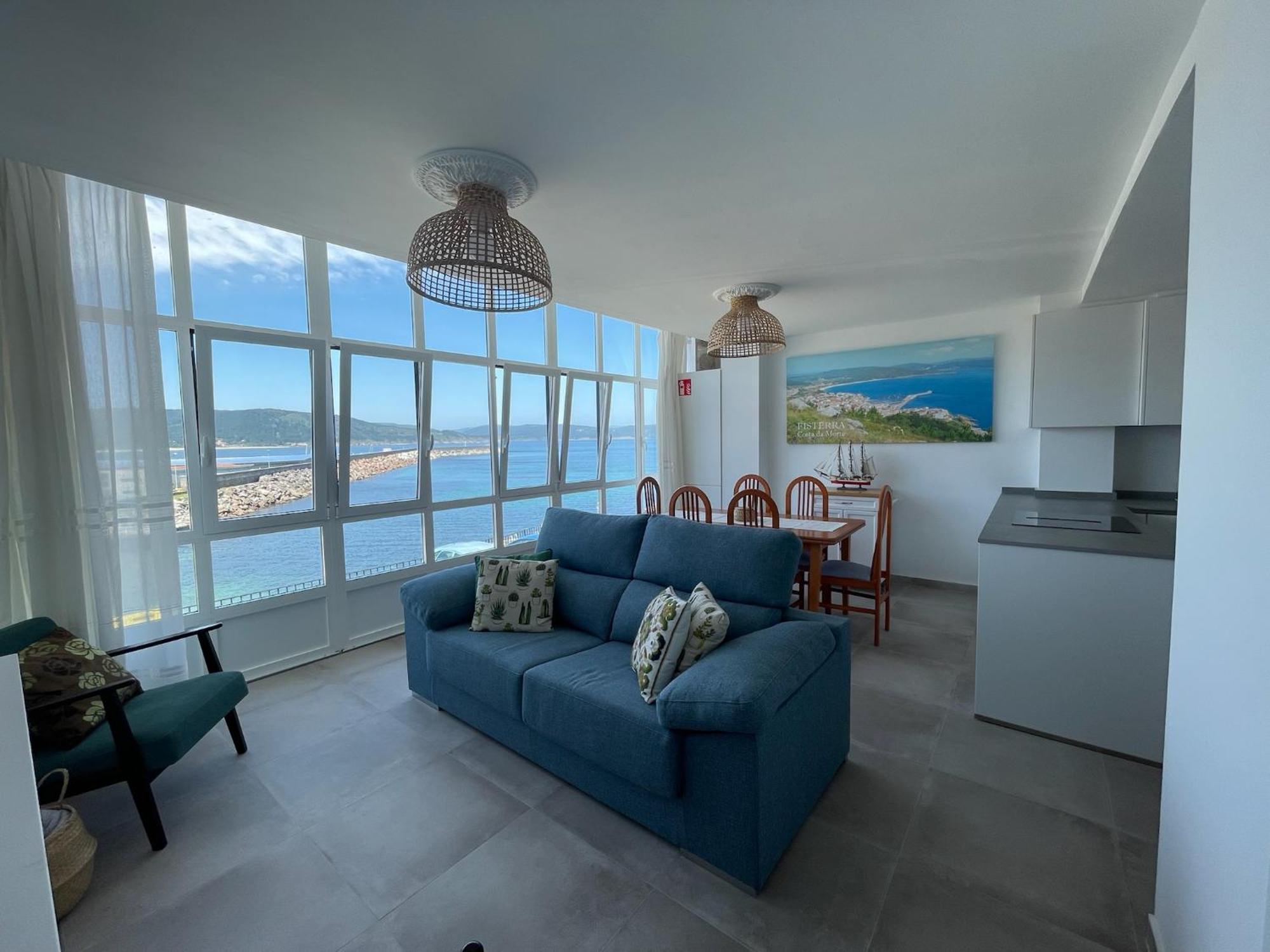 Mirador Playa Ribeira - Fisterra公寓 外观 照片